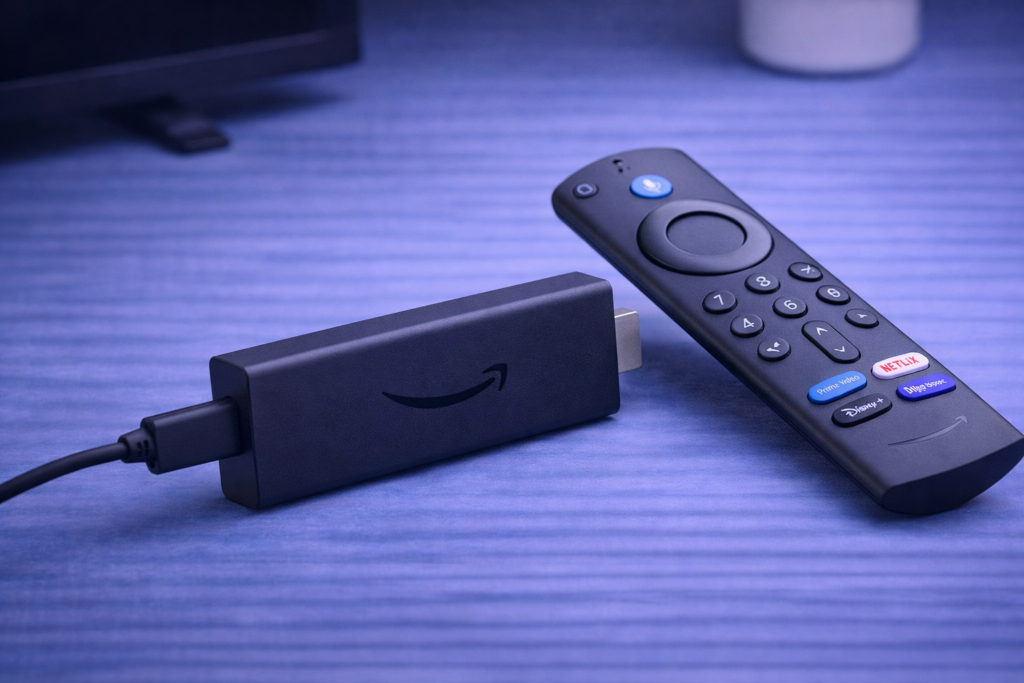 Amazon Fire TV Stick dispositivo streaming convierte TV en Smart TV