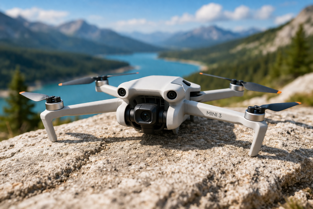 DJI Mini 3 dron compacto para principiantes