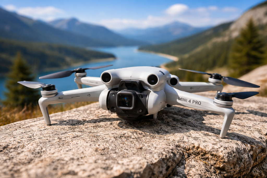 DJI Mini 4 Pro dron avanzado con funciones inteligentes