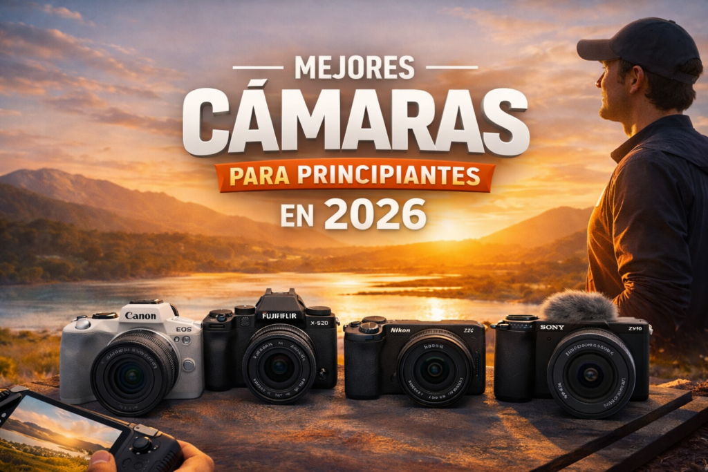 mejores cámaras para principiantes en 2026