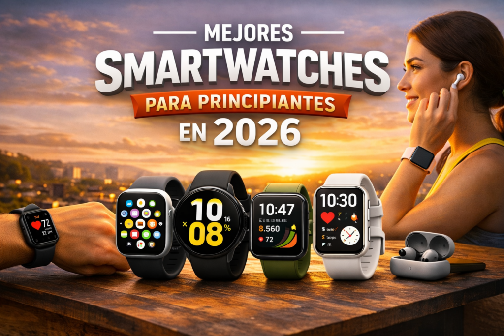 mejores smartwatches para principiantes en 2026